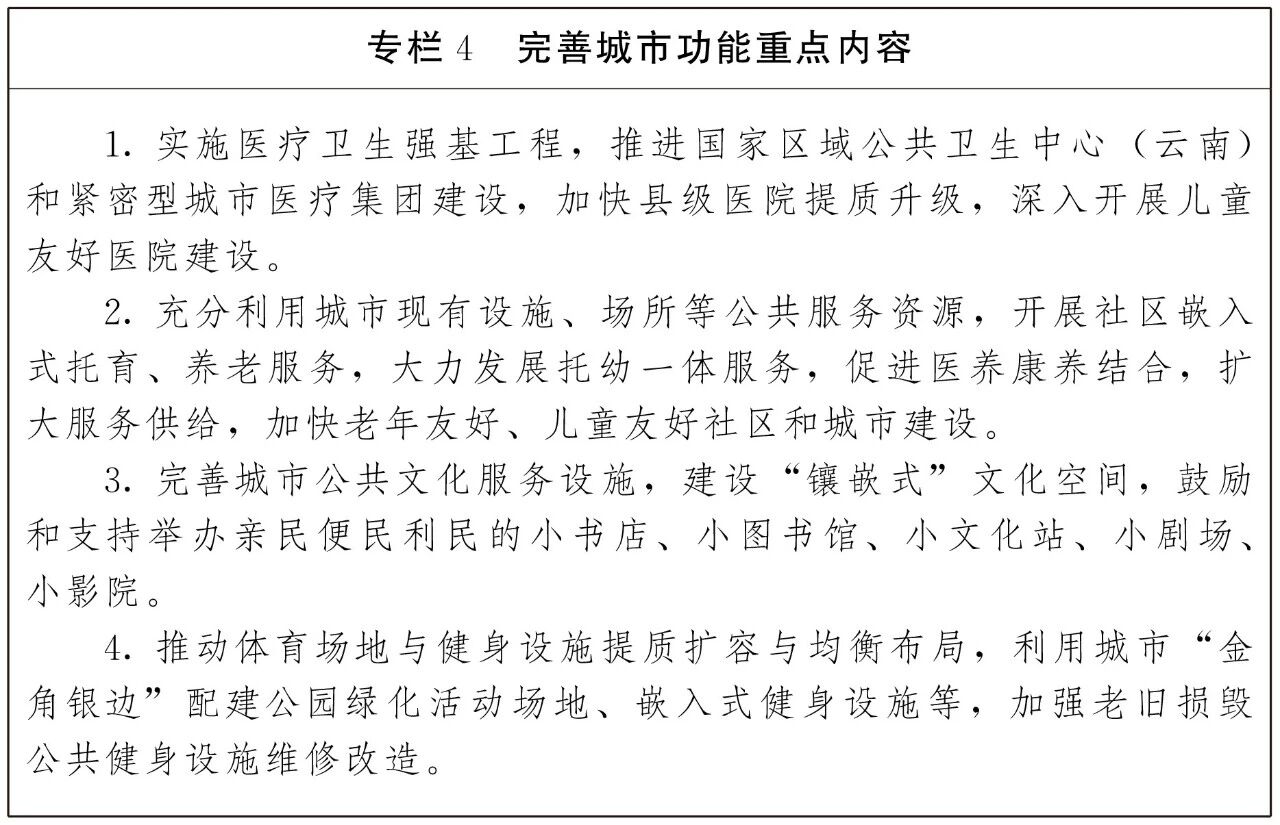 权威发布丨云南省人民政府关于印发《云南省“十五五”城市更新行动规划》的通知