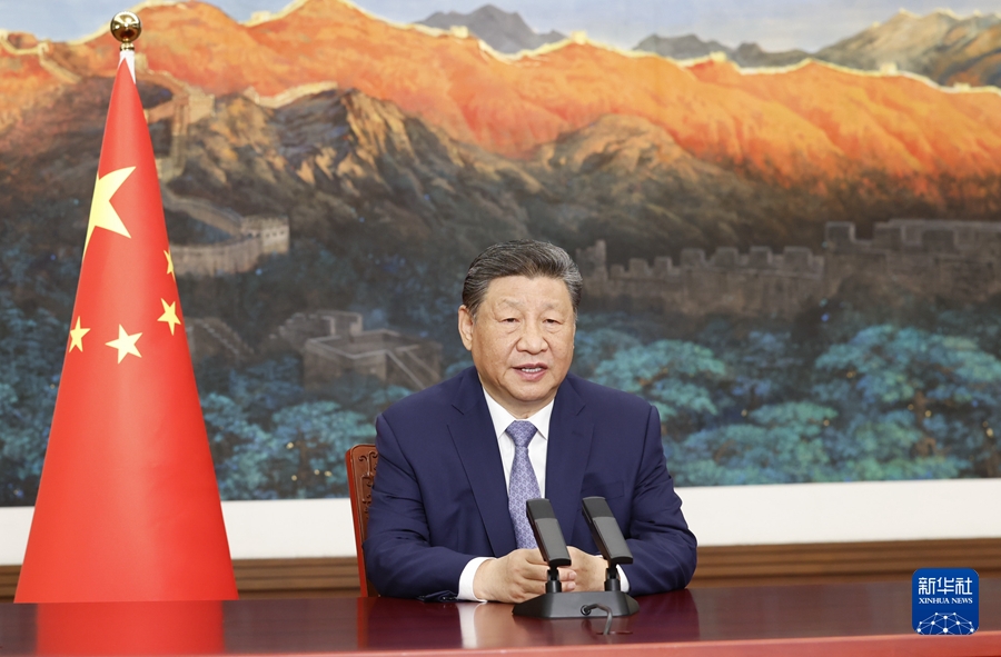 习近平主席：中国建成了全球最大、最完整的新能源产业链！